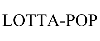 LOTTA-POP trademark