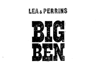 LEA & PERRINS BIG BEN