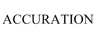 ACCURATION trademark