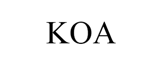 KOA trademark