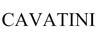 CAVATINI trademark
