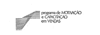 PROGRAMA DE MOTIVACAO E CAPACITACAO EM VENDAS