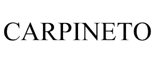 CARPINETO trademark