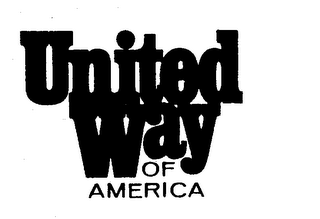 UNITED WAY OF AMERICA trademark