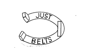 JUST BELTS trademark