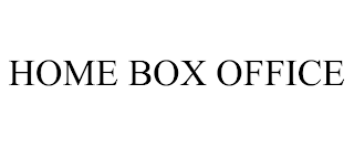 HOME BOX OFFICE trademark