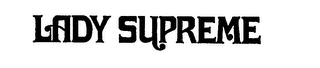 LADY SUPREME trademark
