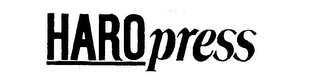 HARO PRESS trademark