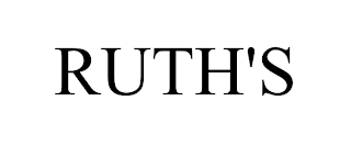 RUTH'S trademark
