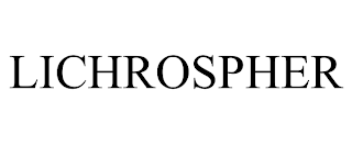 LICHROSPHER trademark