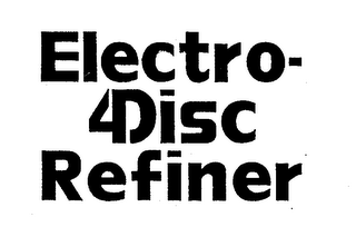 ELECTRO-4 DISC REFINER