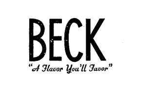 BECK'S