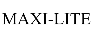 MAXI-LITE trademark