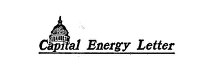 CAPITAL ENERGY LETTER trademark