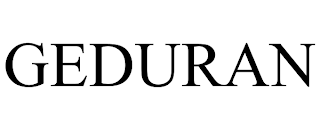GEDURAN trademark