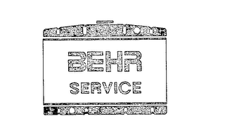 BEHR SERVICE