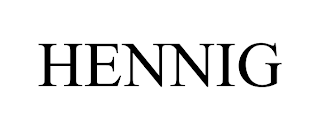 HENNIG trademark