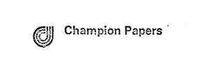 CHAMPION PAPERS CI trademark