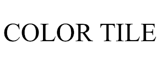 COLOR TILE trademark