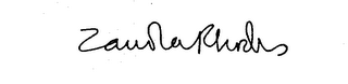 ZANDRA RHODES trademark