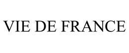 VIE DE FRANCE