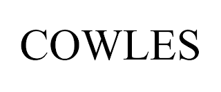 COWLES trademark