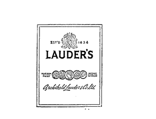 LAUDER'S ARCHIBALD LAUDER & CO.LTD. 