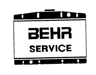 BEHR SERVICE trademark