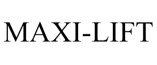 MAXI-LIFT trademark