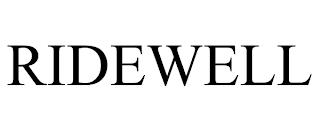 RIDEWELL trademark