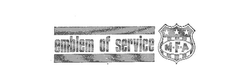 EMBLEM OF SERVICE M-F-A 