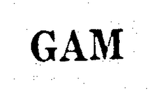 GAM trademark