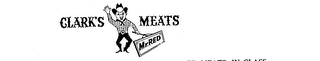 CLARK'S MEATS "MR. RED"