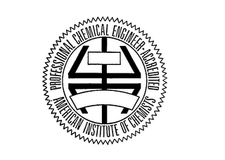 PROFESSIONAL CHEMICAL ENGINEER-ACCREDITED AMERICAN INSTITUTE OF CHEMISTS