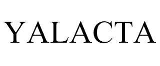 YALACTA trademark