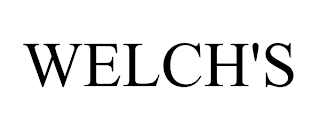 WELCH'S trademark