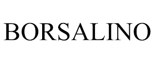 BORSALINO trademark