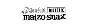 STREIT'S DIETETIC MATZO-SNAX