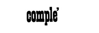 COMPLE trademark