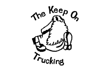 THE KEEP ON TRUCKING trademark