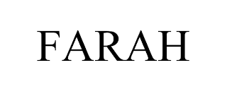 FARAH trademark
