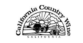 CALIFORNIA COUNTRY WINE CALIFORNIA 