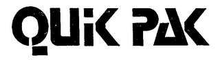QUIK PAK trademark