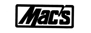 MAC'S trademark