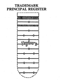 TAYLOR'S trademark
