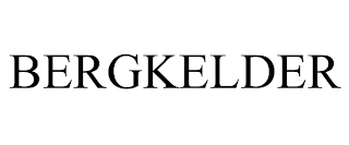 BERGKELDER trademark