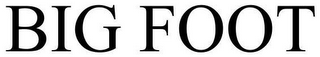 BIG FOOT trademark