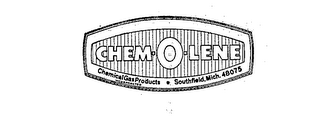 CHEM-O-LENE CHEMICAL GAS PRODUCTS SOUTHFIELD MICH.48075