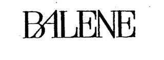 BALENE trademark
