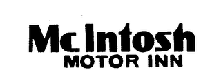 MC INTOSH MOTOR INN